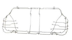 Wire Cushion Frame Assembly